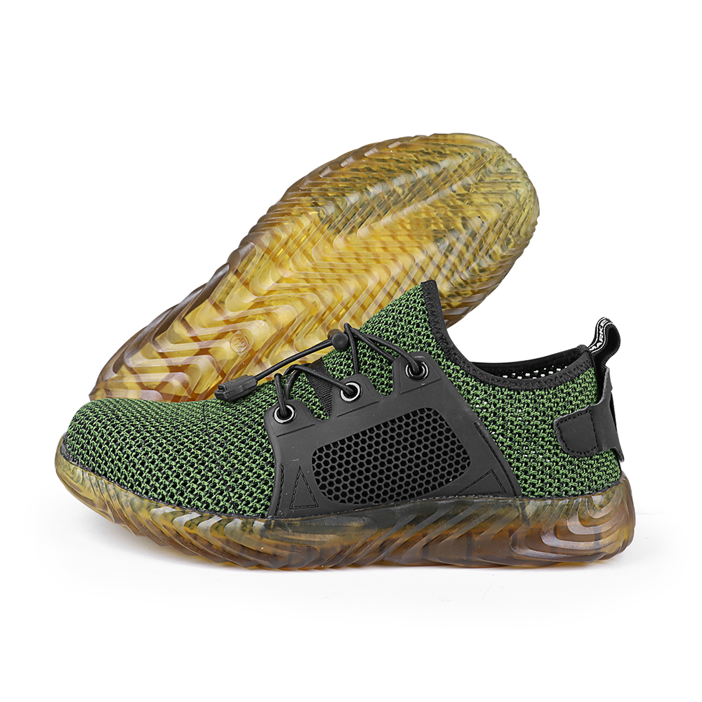 Green Safety Shoes - 663