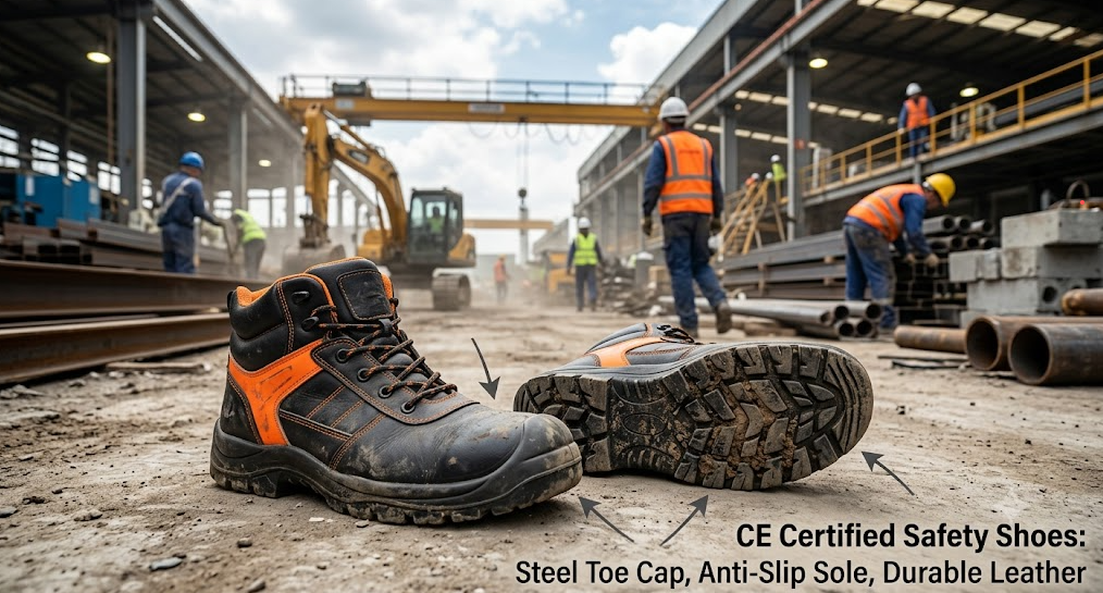 How to Choose CE Certified Safety Shoes for Industrial Workplaces