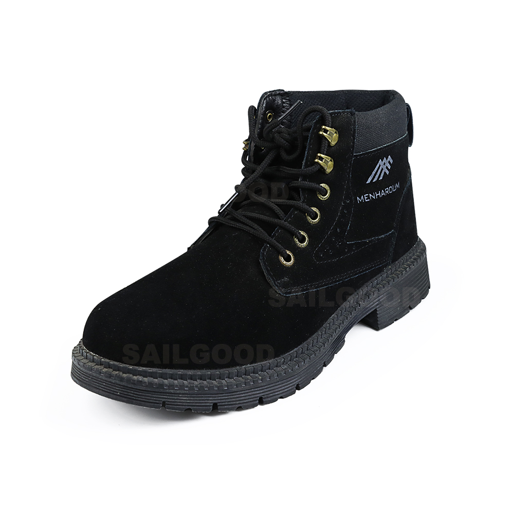 807 Black Fly Weave Safety Shoes with Steel Toe and Kevlar Midsole