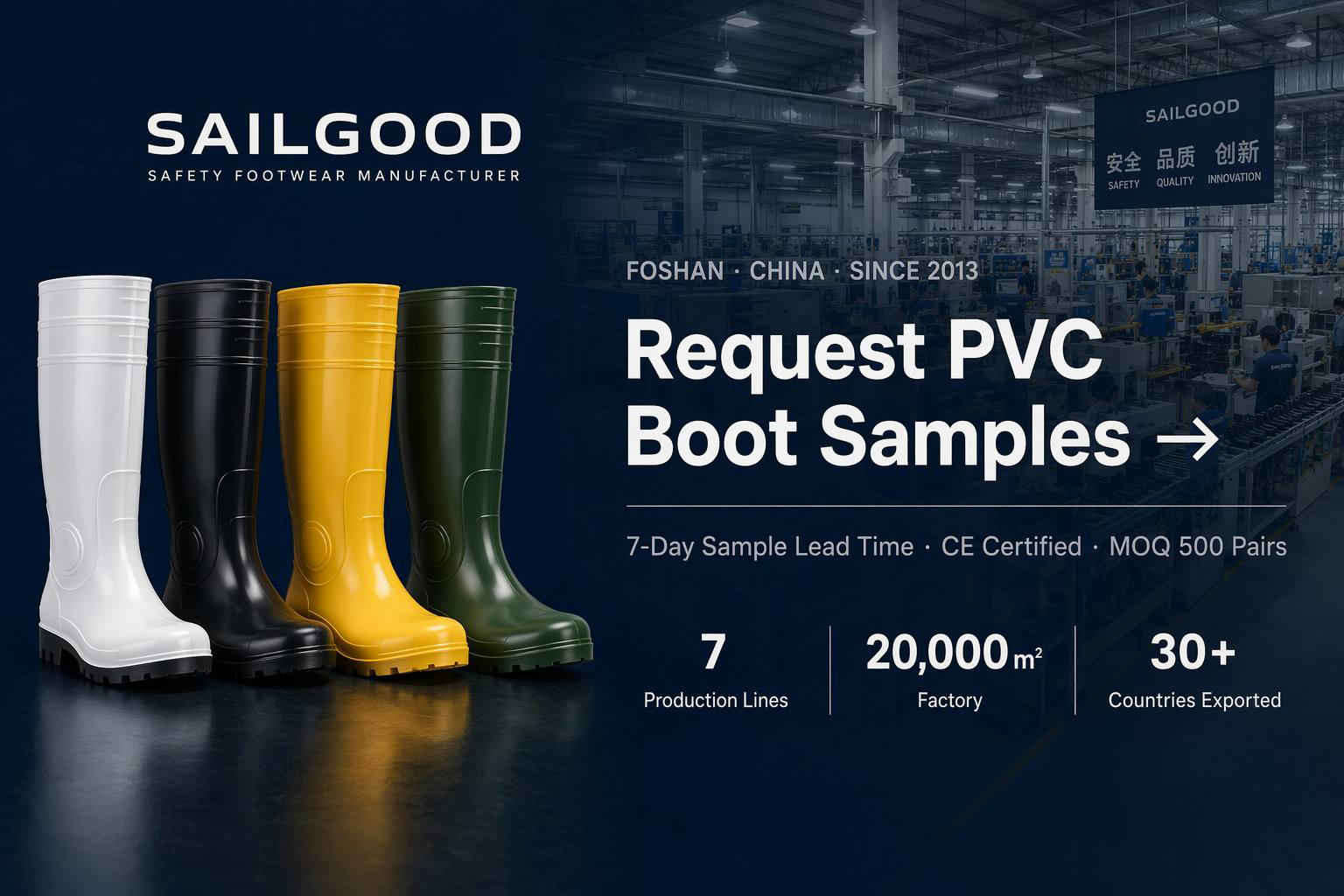 pvc waterproof safety boots buyers guide